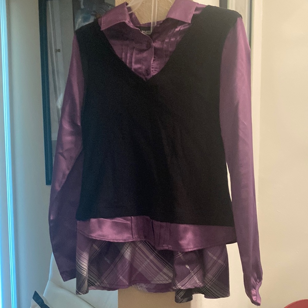 Purple Preppy Uniform